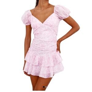 Hello Molly Cute Gauze Dress Pink Size 6